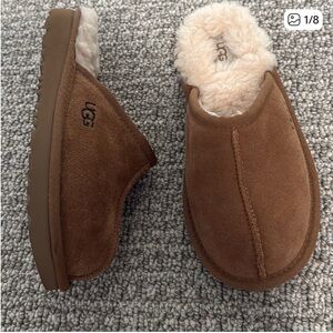 Kids Ugg Keegan Slipper Slide Shoes Keegan Chestnut 13